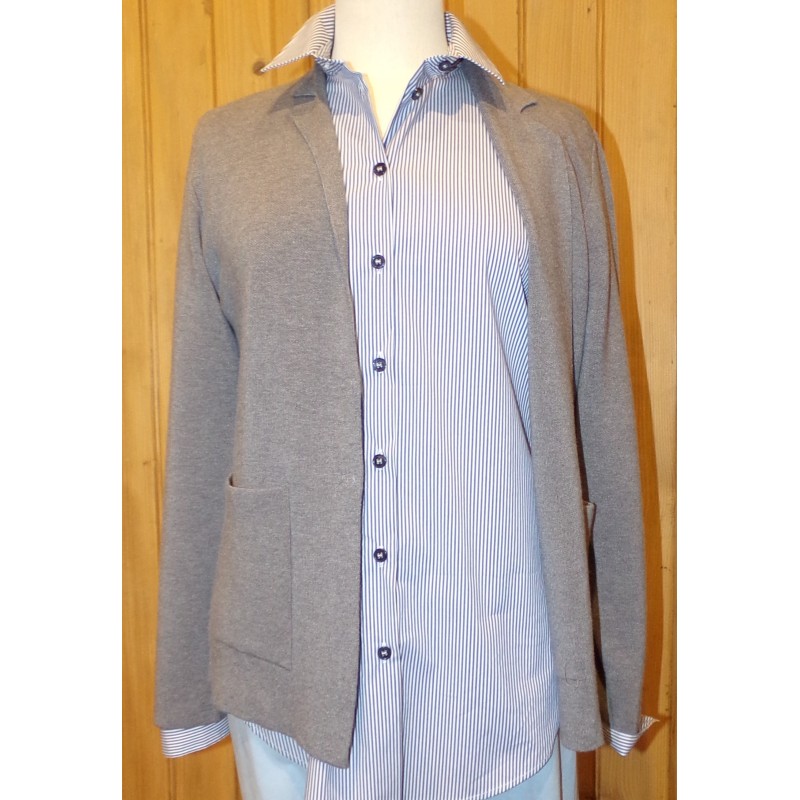 Giacca donna jersey in viscosa Zanetti