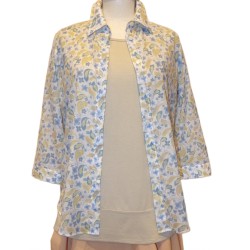 Zanetti floral blouse